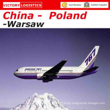 Air Freight Delivery of Goods From China to Warsaw, Poland